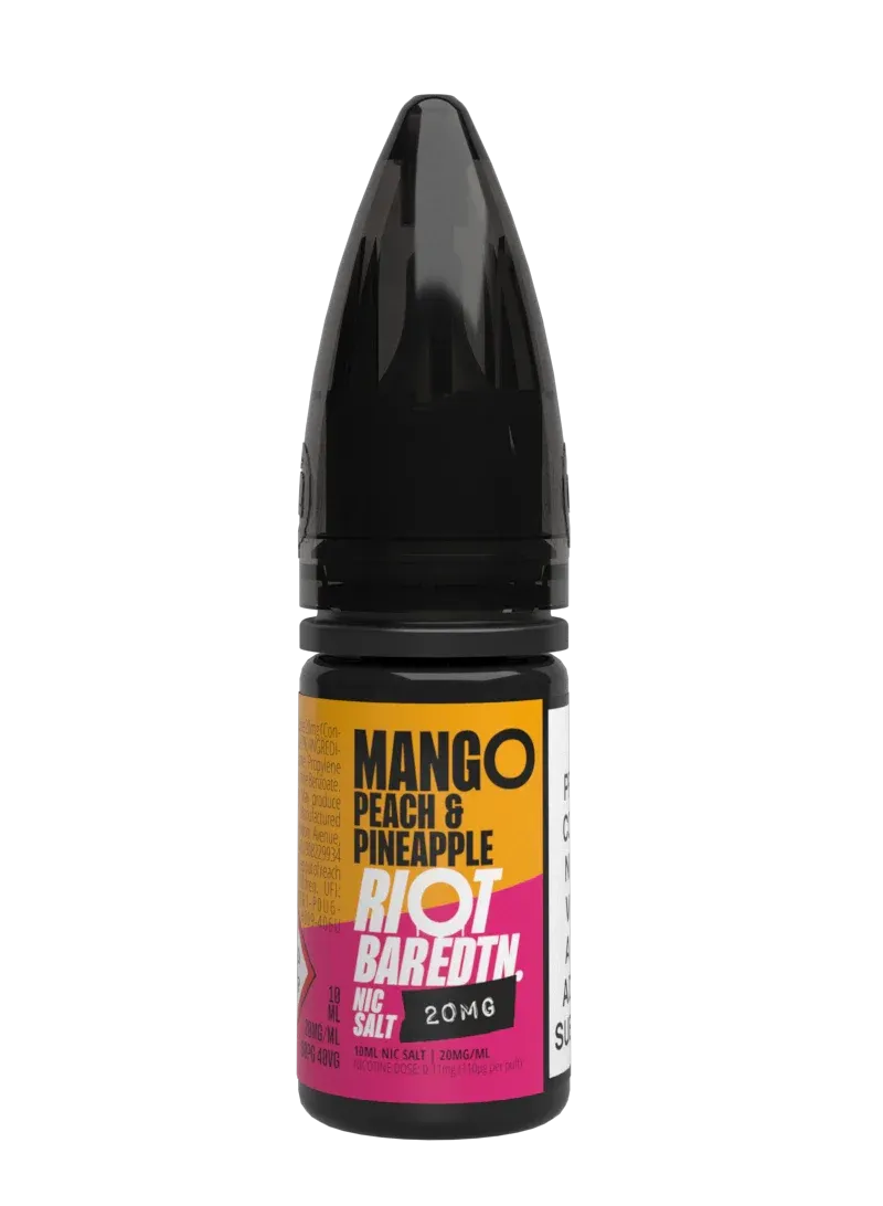 Riot Squad Bar Edtn Mangue Pêche Ananas e-liquide 10ml 10mg