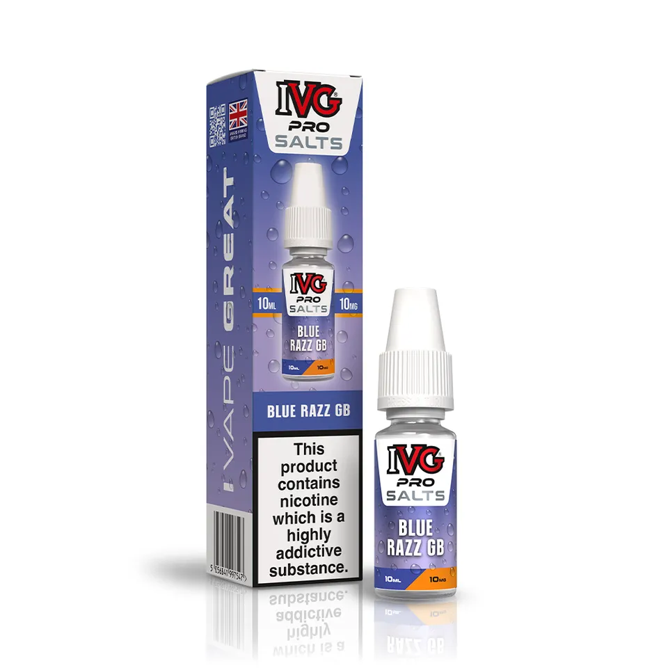 IVG PRO Salts E-liquide Blue Razz GB 10ml 20mg