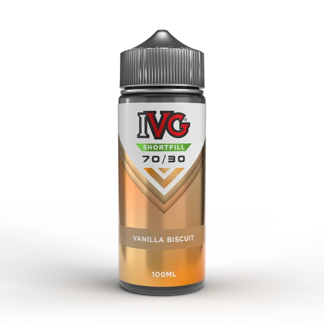 IVG 70:30 Shortfill Vanilla Biscuit e-liquide 100ml