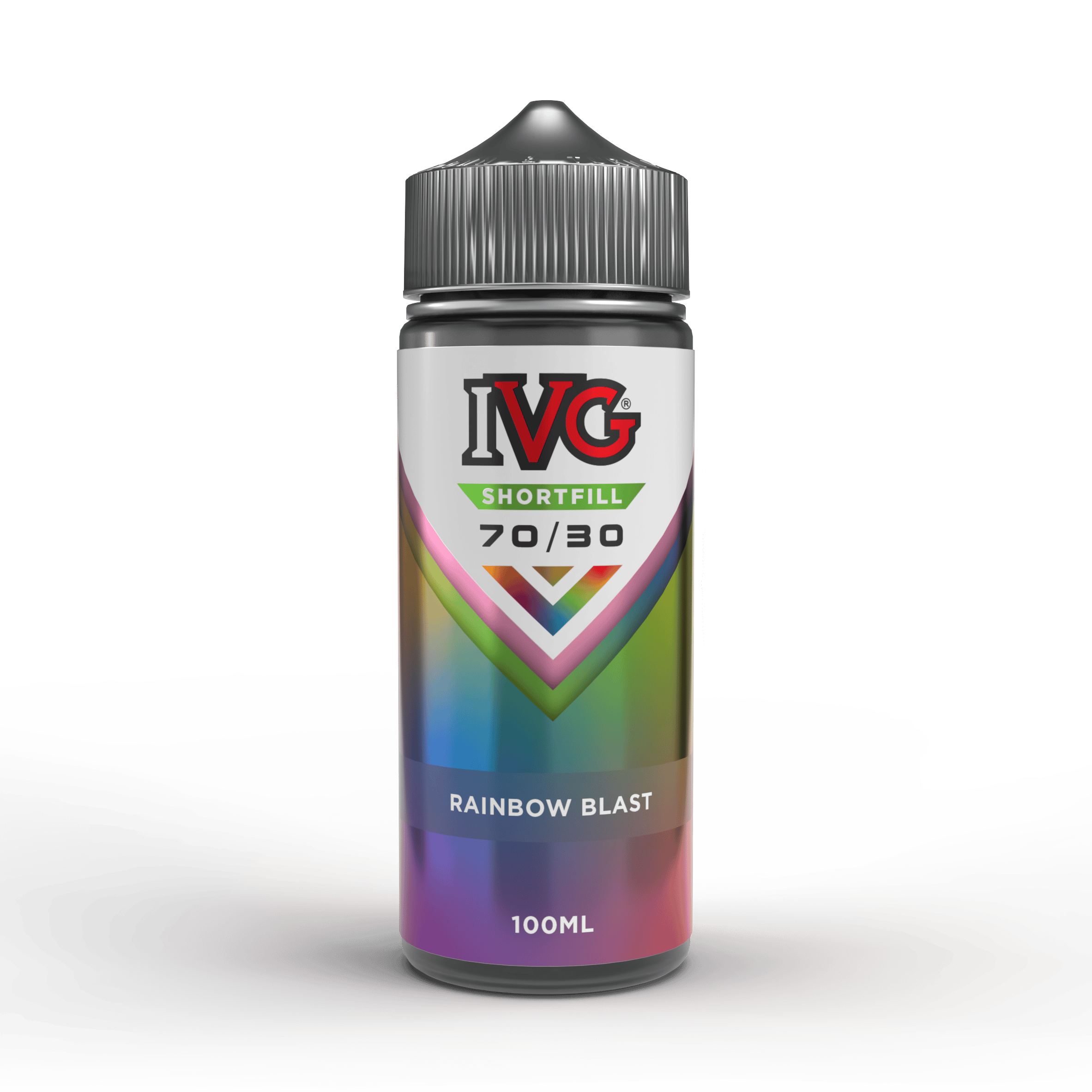 IVG 70/30 Shortfill E-liquide Rainbow Blast 100ml 0mg