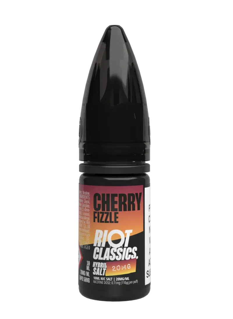 Riot Squad Classics Cherry Fizzle e-liquide 10ml 10mg cerise pétillant