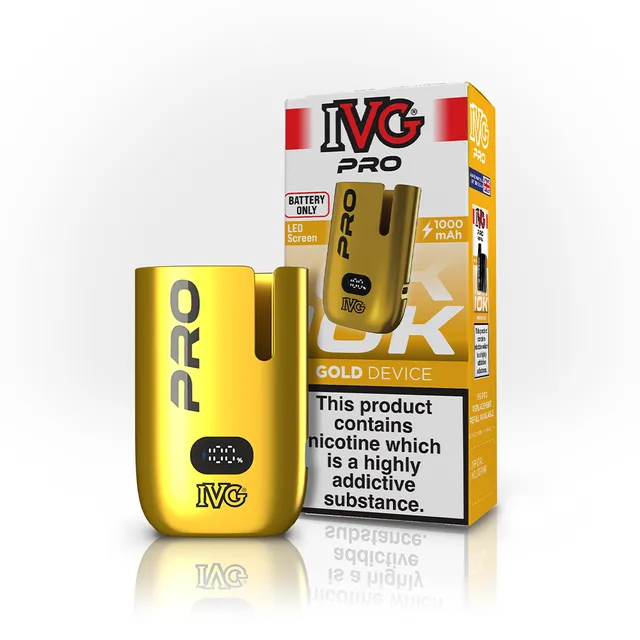 IVG Pro Device Gold Pod Rechargeable Boîtier Seul