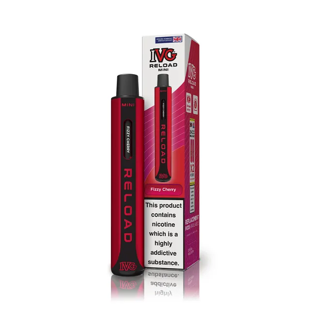 IVG Reload Mini Fizzy Cherry kit pod rechargeable 20mg