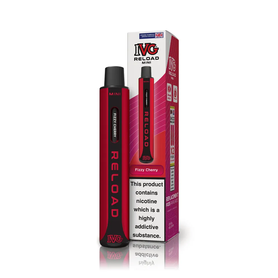 IVG Reload Mini Fizzy Cherry kit pod rechargeable 20mg