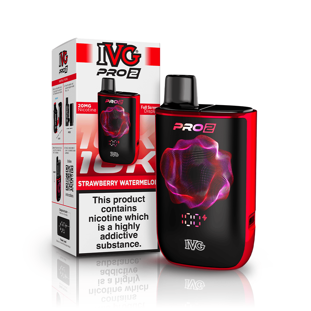 IVG PRO 2 Strawberry Watermelon Kit Pod 10K 12ml