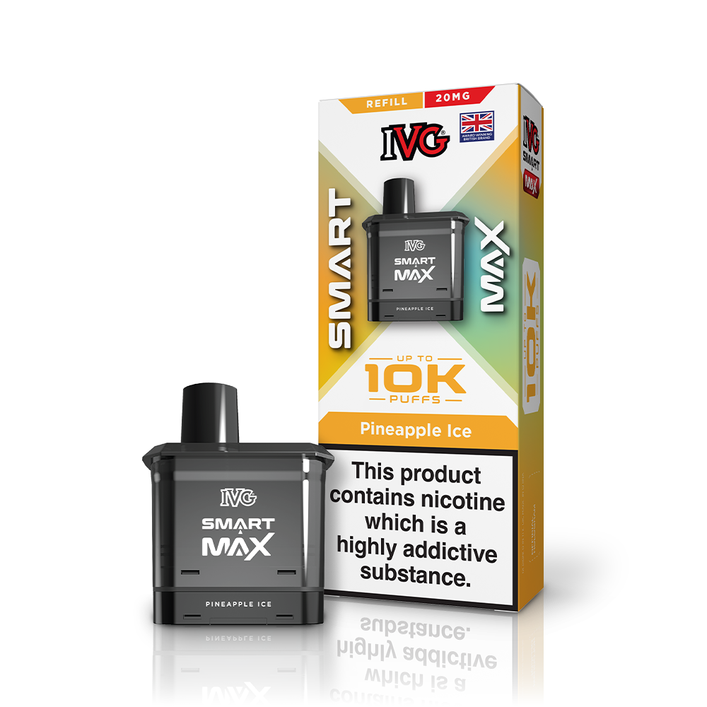 IVG SMART MAX Pineapple Ice pod recharge ananas glacé 20mg