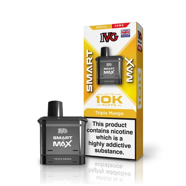 I Vape Great Plus IVG SMART MAX Triple Mango recharge pod 20mg