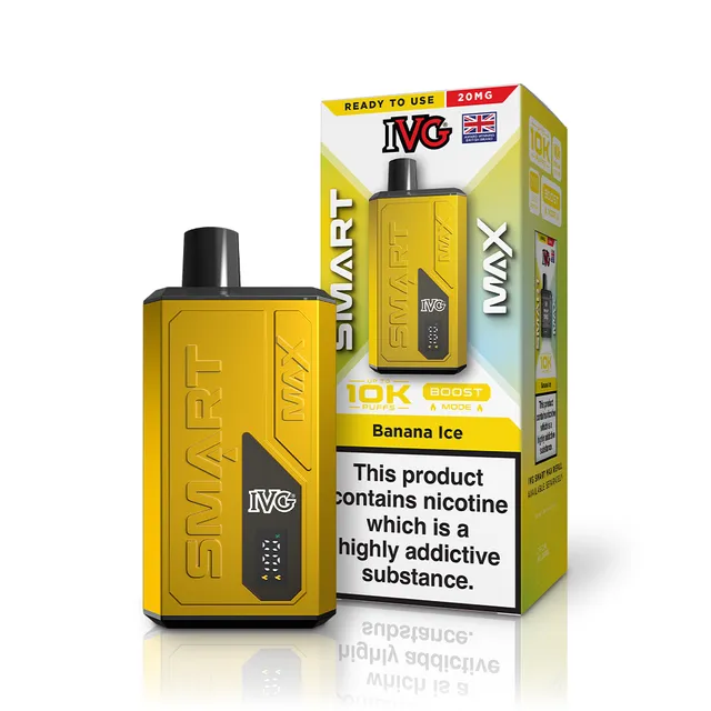 IVG SMART MAX Banana Ice Kit Pod Banane 20mg 12ml