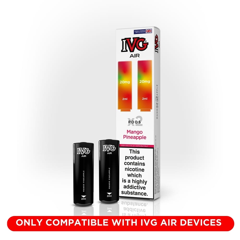 IVG Air Mango Pineapple pods rechargeables 20mg x2