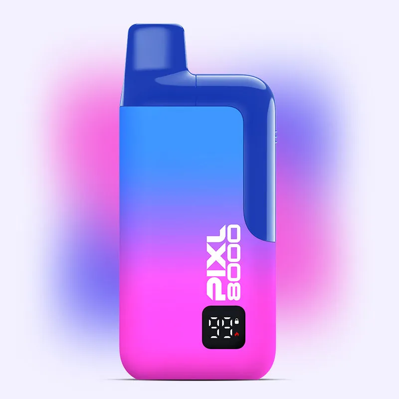 PIXL 8000 puff rechargeable Pink Razz 20mg