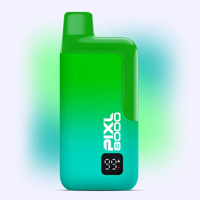 PIXL 8000 Fresh Mint kit puff rechargeable 20mg menthe