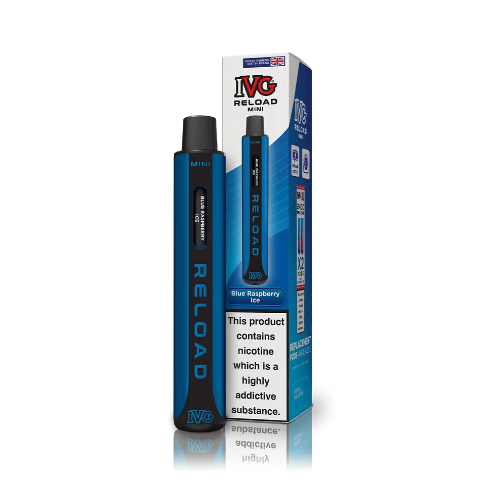 IVG Reload Mini Blue Raspberry Ice Kit Pod 20mg 2ml