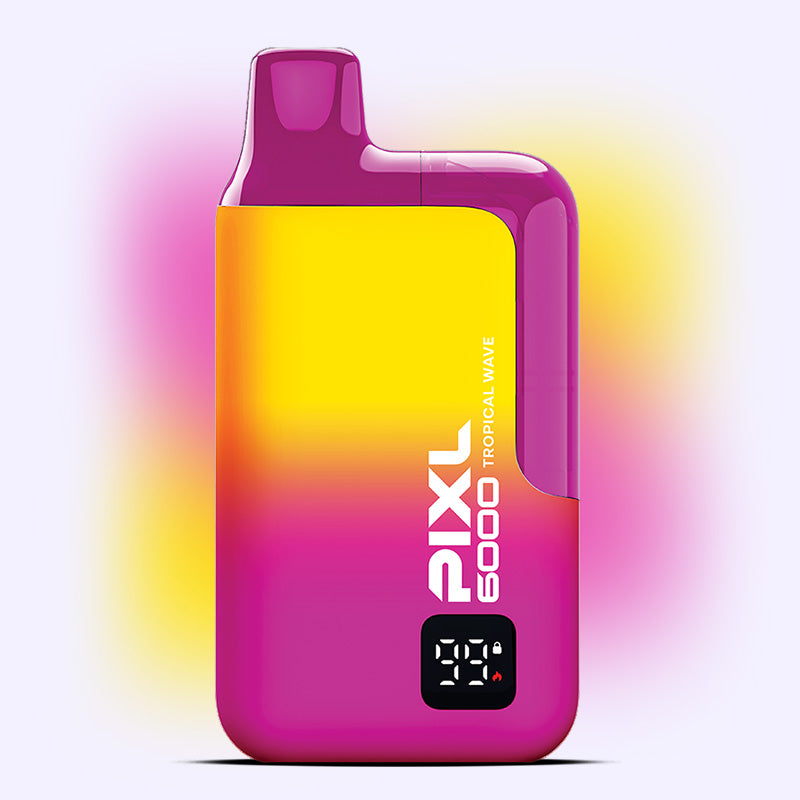 Pixl 6000 Tropical Wave puff rechargeable 20mg goût tropical
