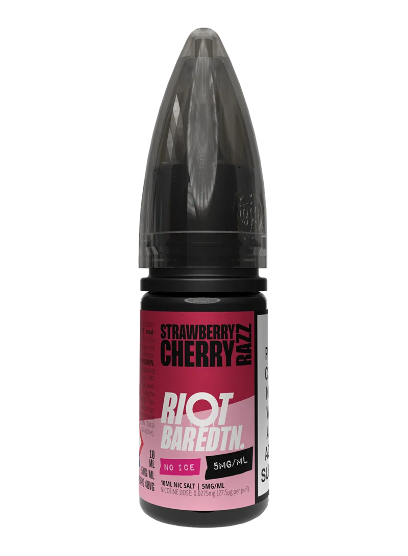 Riot Squad Bar Edtn Strawberry Cherry Razz e-liquide 10ml 10mg