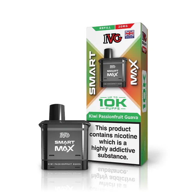 IVG Smart Max Kiwi Passionfruit Guava pod rechargeable 20mg
