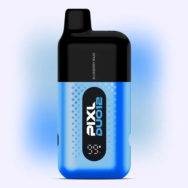Pixl Duo 12 Kit Blueberry Razz 20mg Double Goût