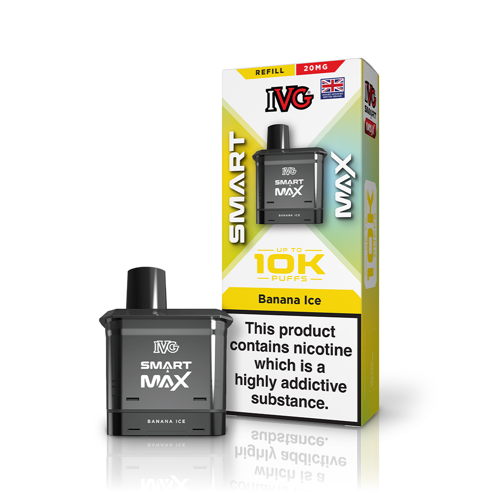 IVG SMART MAX Banana Ice pod rechargeable 12ml 20mg