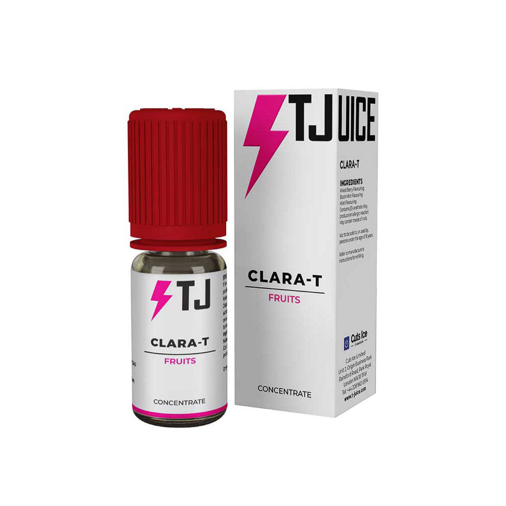 TJuice Clara-T Concentré 10ml Fruits Rouges Menthol