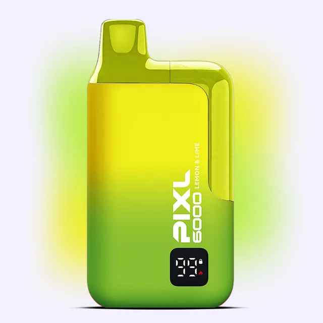 PIXL 6000 Lemon Lime puff rechargeable 20mg citron vert