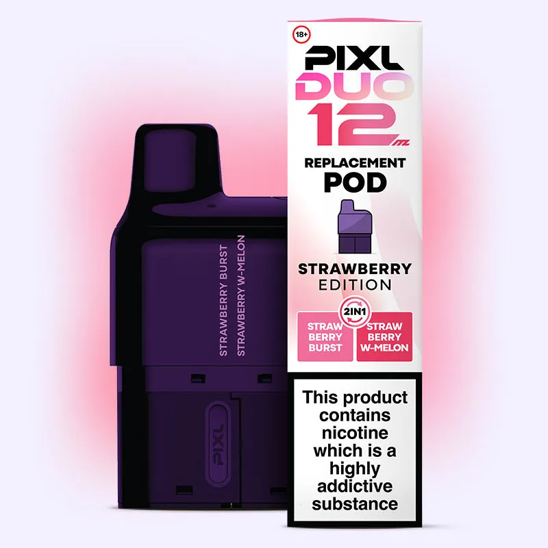 Pixl Duo 12 Pod Strawberry Edition 20mg fraise
