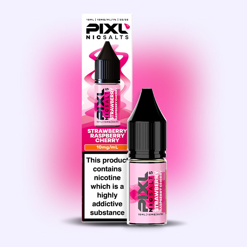 PIXL Nic Salts Strawberry Cherry e-liquide 10ml 20mg fraise