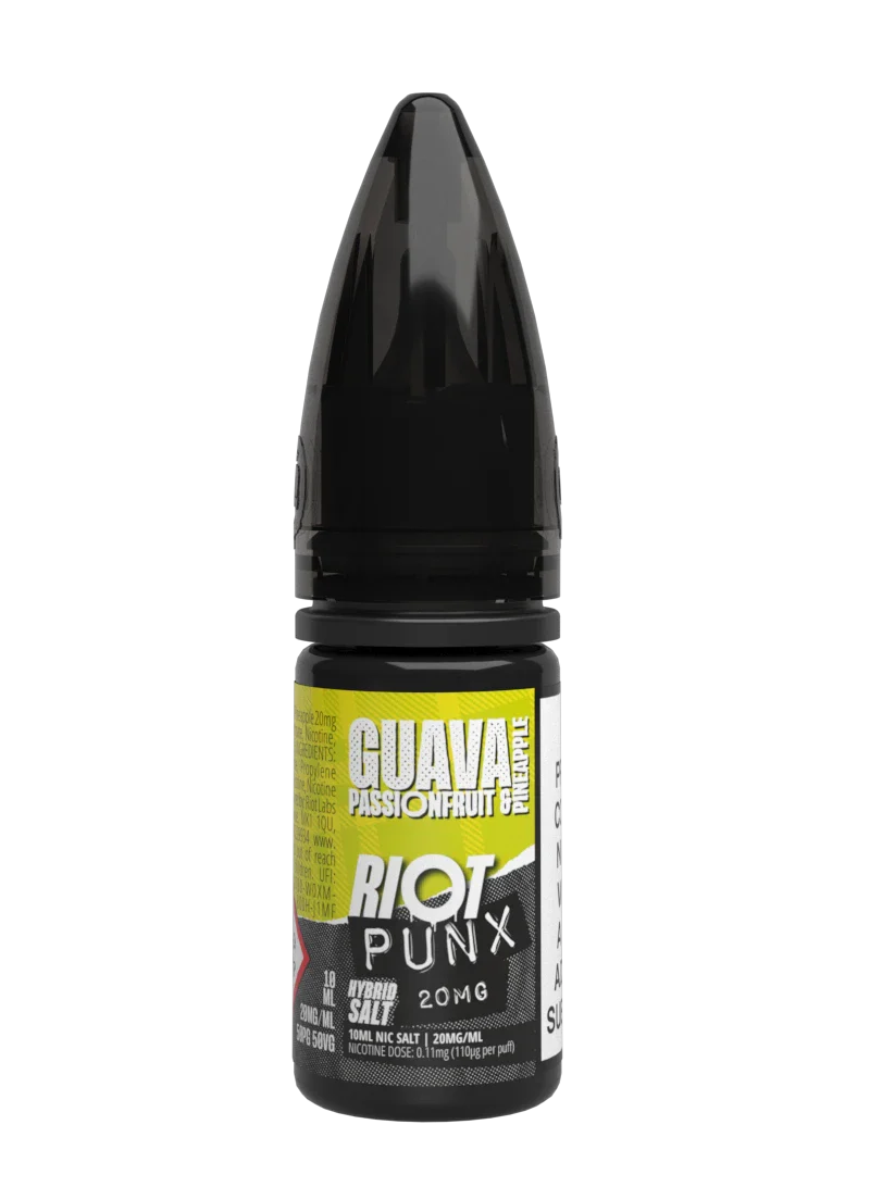 Riot Squad Punx Guava Passionfruit Pineapple e-liquide 10ml 10mg