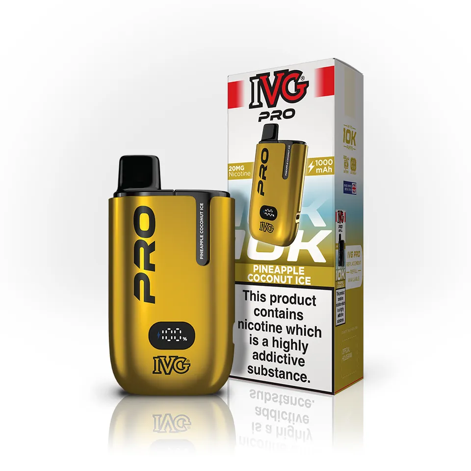 IVG PRO 10K Pineapple Coconut Ice kit pod 20mg