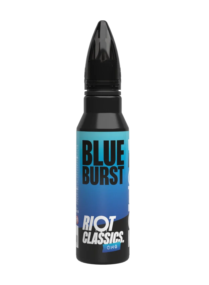 Riot Squad Classics Blue Burst E-liquide 50ml 0mg Menthol