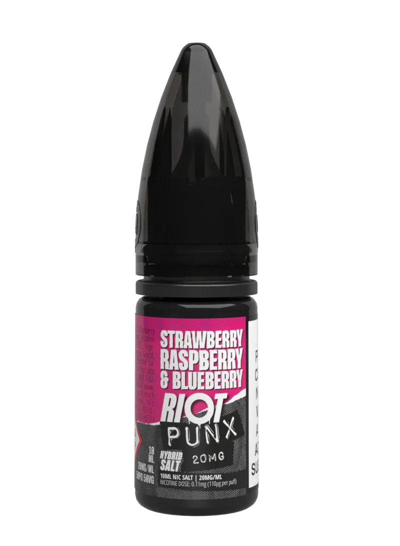 Riot Squad Punx Fruits Rouges e-liquide 10ml sel hybride