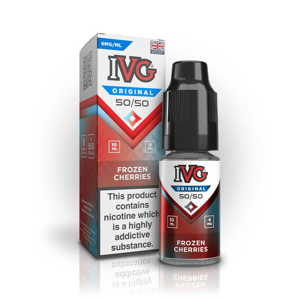 IVG Original 50:50 Frozen Cherries E-Liquide 3mg 10ml