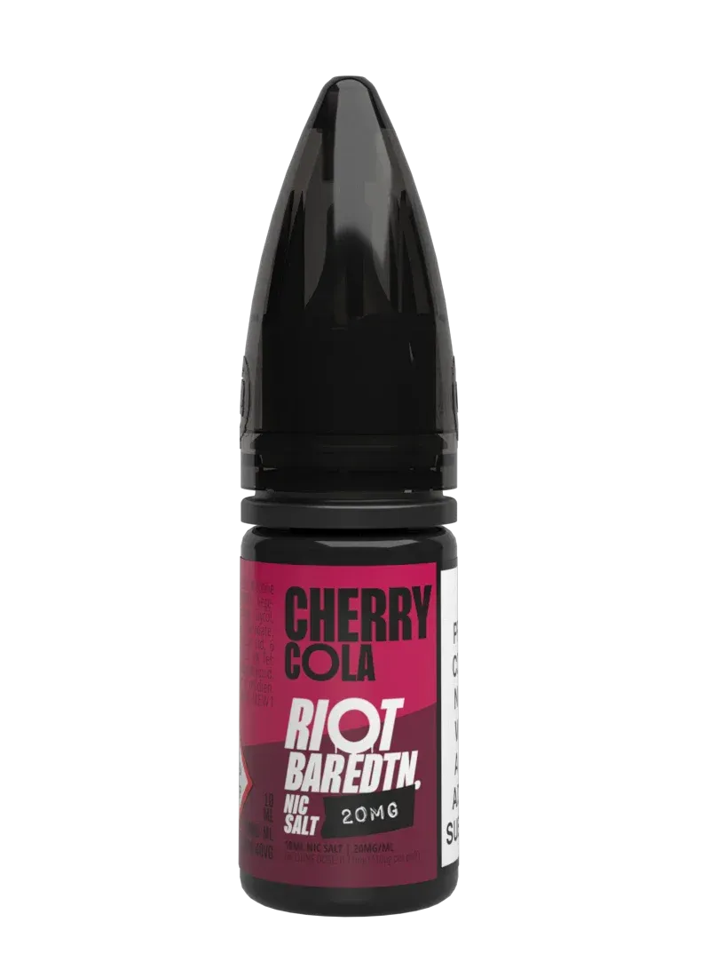 Riot Squad Bar EDTN Cherry Cola e-liquide 10ml 10mg cola cerise