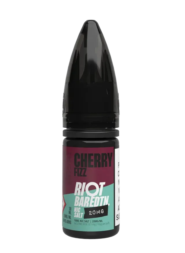 Riot Squad BAR EDTN Cherry Fizz e-liquide 10ml 10mg cerise