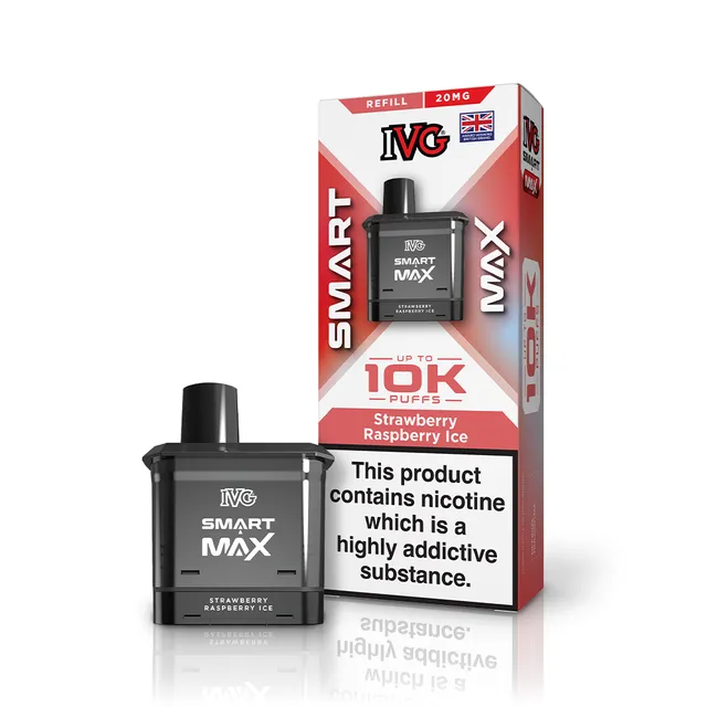 IVG Smart Max Pod Strawberry Raspberry Ice 20mg