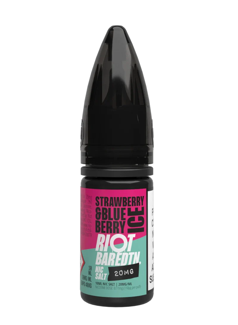 Riot Squad Bar Edtn Fraise Myrtille Glace e-liquide 10ml 10mg