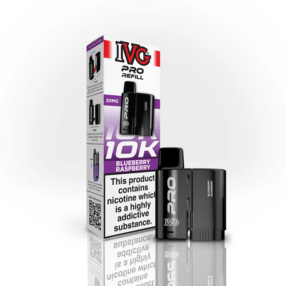 IVG PRO Blueberry Raspberry Pod recharge 20mg