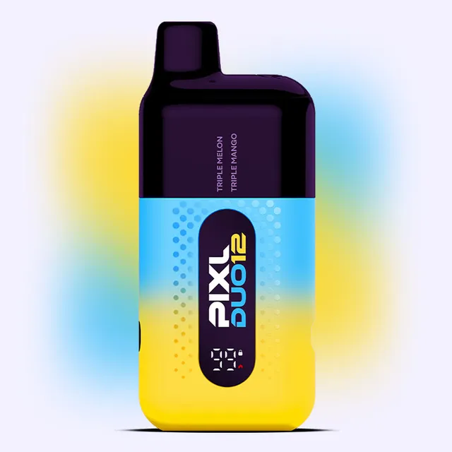 Pixl Duo 12 Tropical Edition kit puff rechargeable mangue