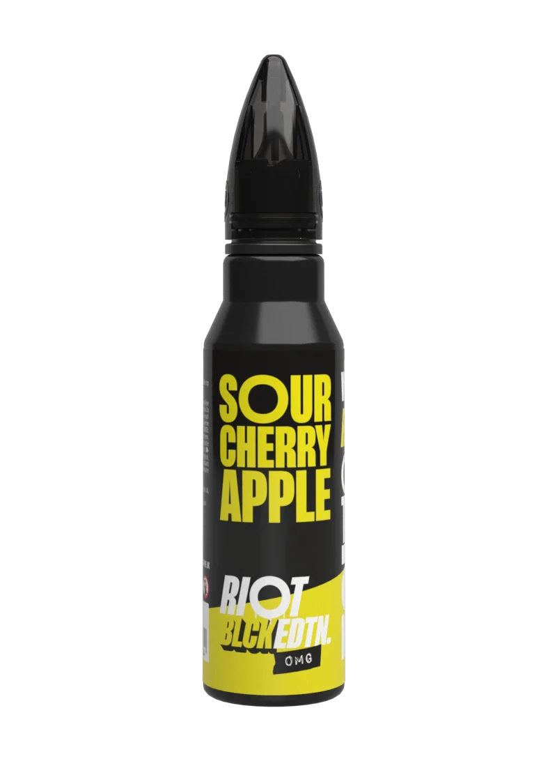 Riot Squad BLCK EDTN Sour Cherry Apple e-liquide 2x50ml cerise