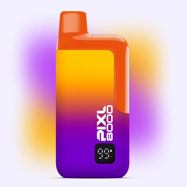 Pixl 8000 Starmix kit puff rechargeable 20mg raisin pêche