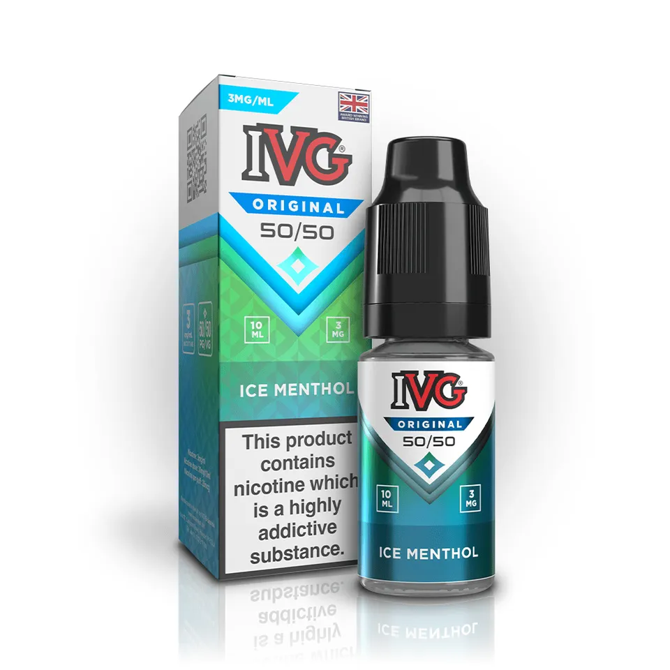 IVG Original 50:50 Ice Menthol e-liquide 10ml 3mg