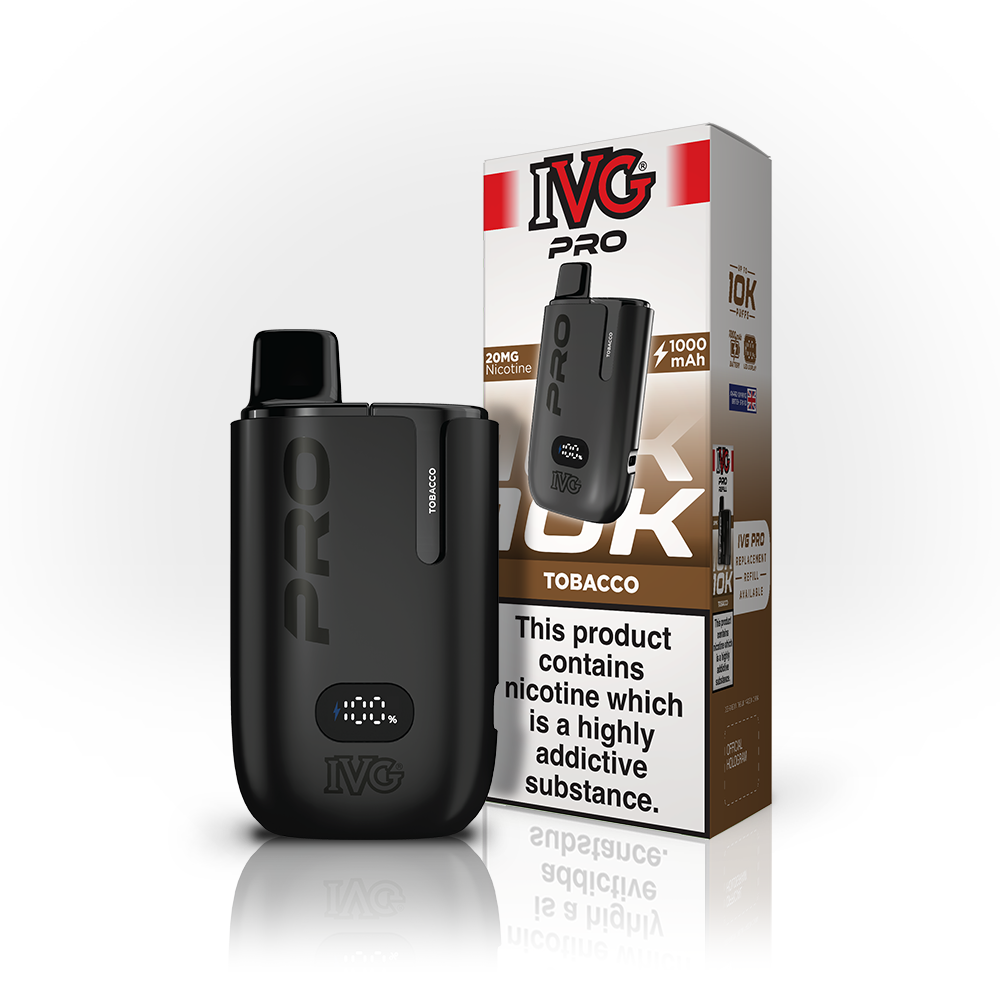 IVG PRO 10K Kit Pod Tabac Classique 20mg 12ml