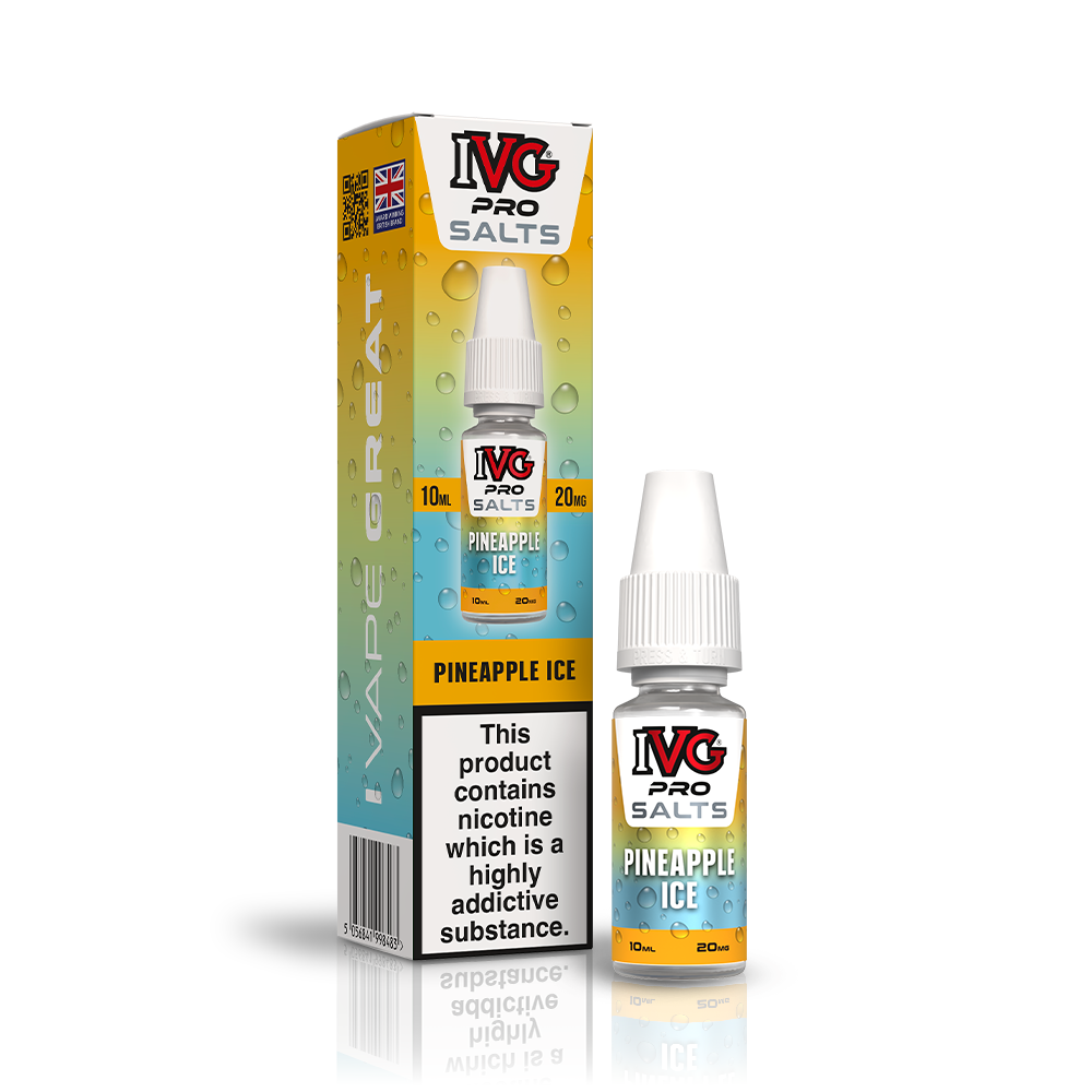 IVG Pro Salts E-liquide Pineapple Ice 10mg 10ml