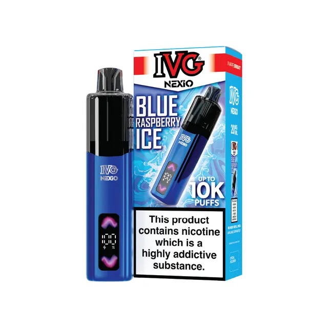IVG NEXiO Kit Pod Framboise Bleue Glacée 20mg