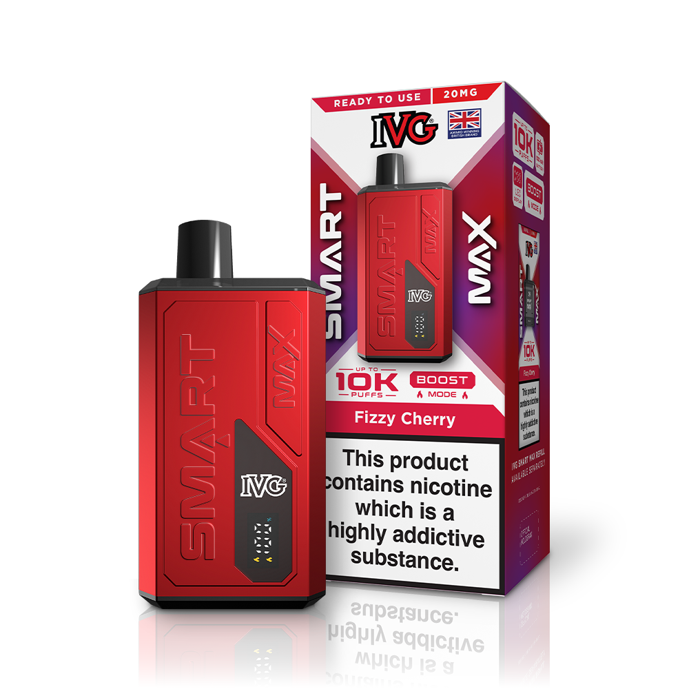 IVG Smart Max Fizzy Cherry pod rechargeable 20mg 12ml