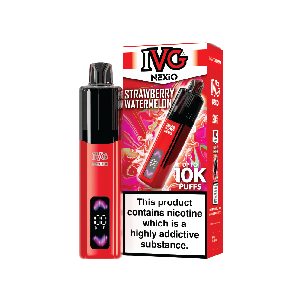 IVG Nexio Strawberry Watermelon kit pod rechargeable 20mg
