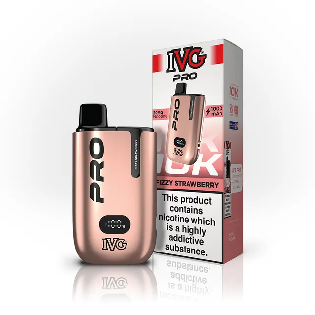 IVG PRO 10K Fizzy Strawberry kit pod 20mg