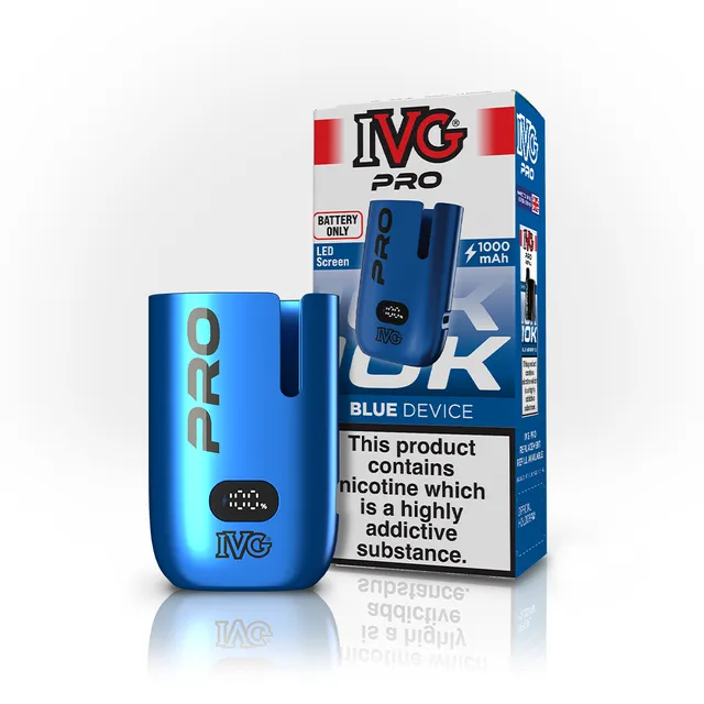IVG Pro appareil seul bleu batterie 1000mAh Type-C