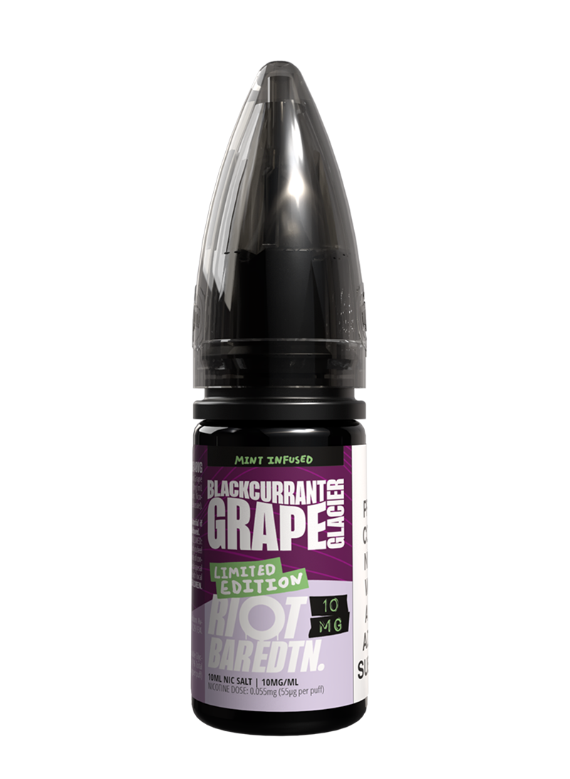 Riot Squad BAR EDTN Blackcurrant Grape Glacier e-liquide 10ml