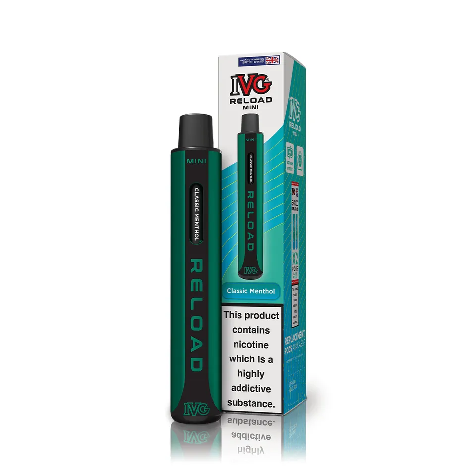IVG Reload Mini Classic Menthol Kit pod 20mg menthe