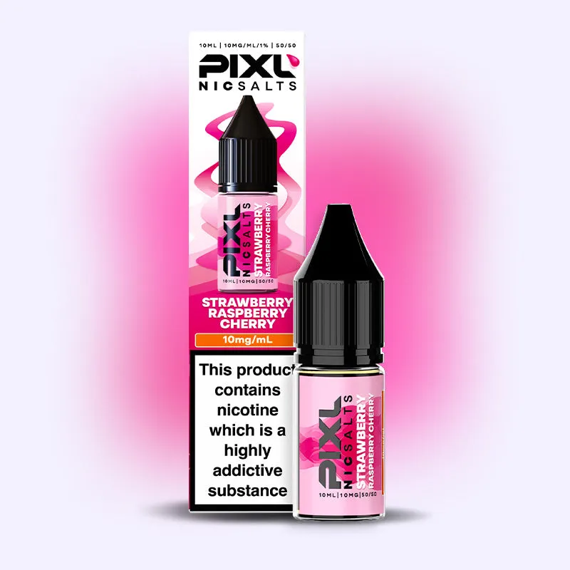 PIXL Nic Salts Strawberry Cherry e-liquide 10ml 20mg fraise