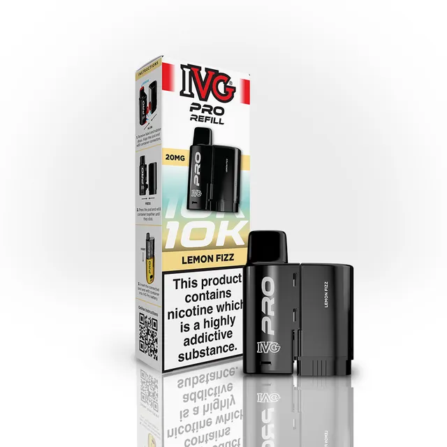 IVG PRO 10K Lemon Fizz pod prérempli 20 mg 12 ml